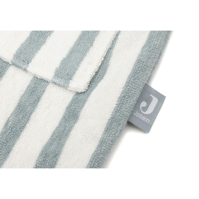 Peignoir - Eponge - Stripe - Sea Green