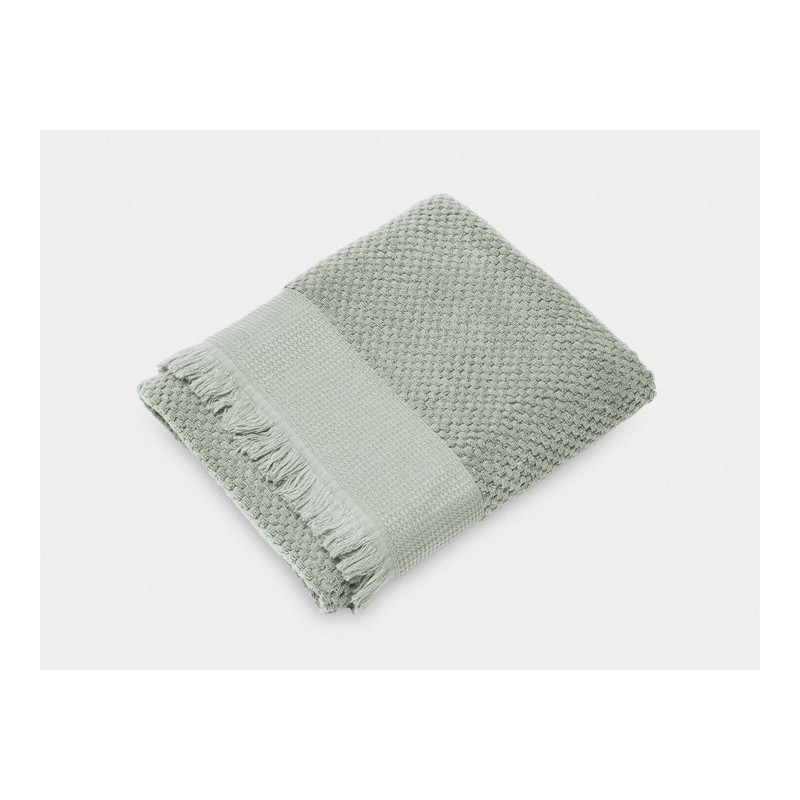 Drap de Bain Téthys – 100% Coton (95x140 cm) – Couleur Lichen/Au Tombeau Des Jaloux