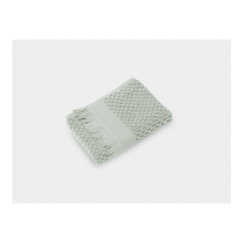 Serviette d’invité Téthys Lichen – 30x50 cm – 100% coton/Au Tombeau Des Jaloux