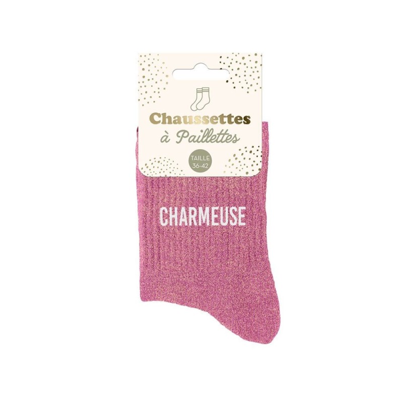 Chaussettes "Charmante" – Taille 36-42. Au Tombeau Des Jaloux