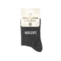 Chaussettes "Insolente" – Taille 36-42. Au Tombeau Des Jaloux