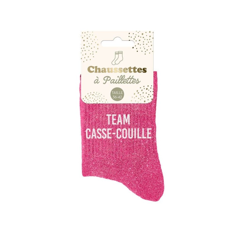 Chaussettes "Team Casse-Couilles" – Taille 36-42