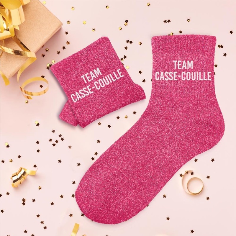 Chaussettes "Team Casse-Couilles" – Taille 36-42