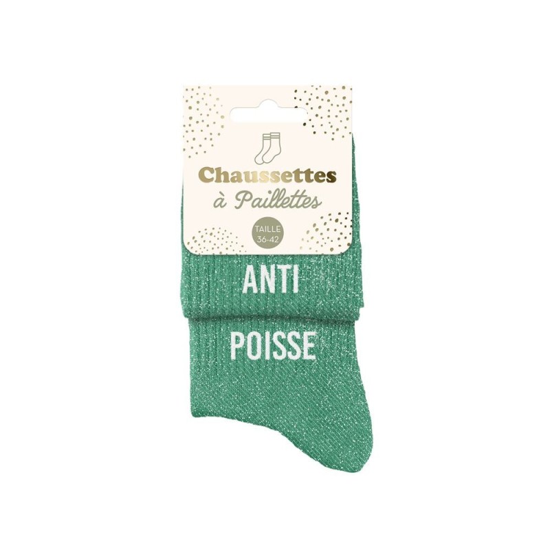 Chaussettes "Anti-Poisse" – Taille 36-42. Au Tombeau Des Jaloux