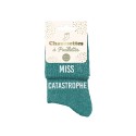 Chaussettes "Miss Catastrophe" – Taille 36-42. Au Tombeau Des Jaloux