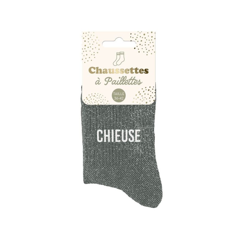 Chaussettes paillettes - Chieuse