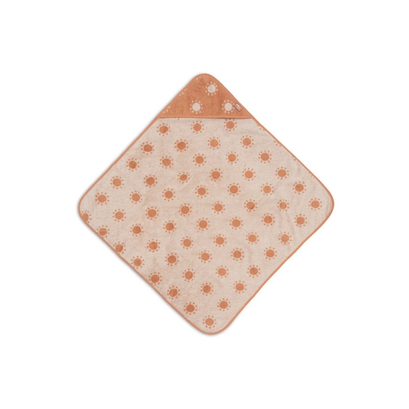 Cape de bain éponge Jacquard - Light Terra| Au Tombeau des Jaloux