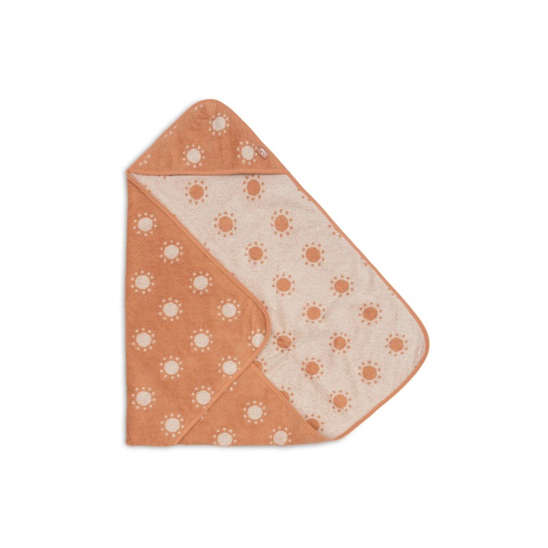 Cape de bain éponge Jacquard - Light Terra| Au Tombeau des Jaloux
