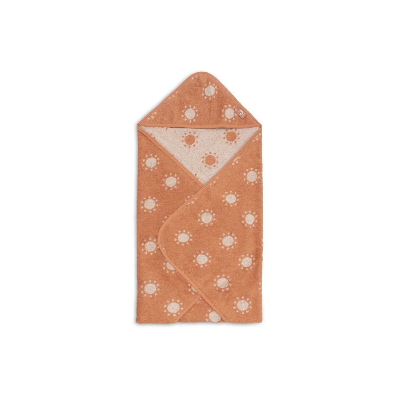 Cape de bain éponge Jacquard - Light Terra| Au Tombeau des Jaloux