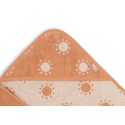 Cape de bain éponge Jacquard - Light Terra| Au Tombeau des Jaloux