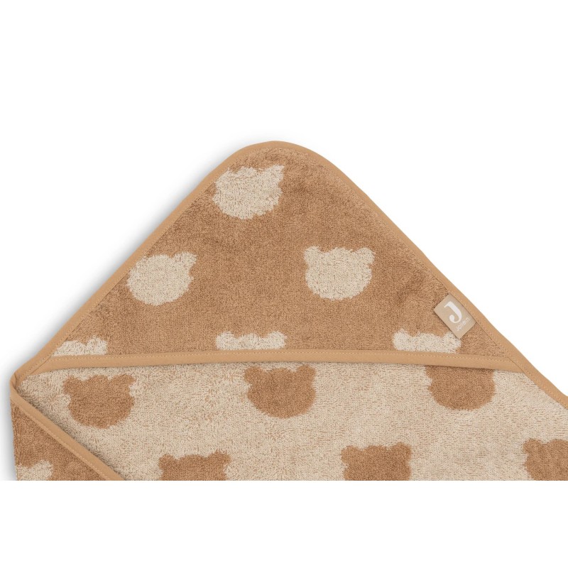 Cape de bain éponge Jacquard - Biscuit| Au Tombeau des Jaloux
