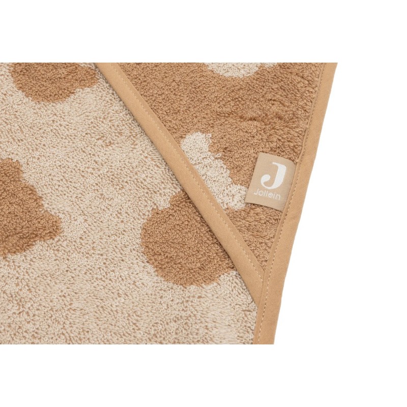 Cape de bain éponge Jacquard - Biscuit| Au Tombeau des Jaloux