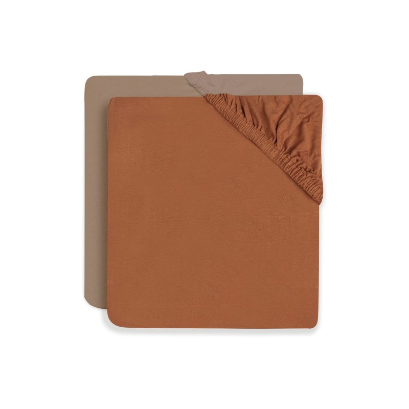 Drap-housse en jersey - Lot de 2 (60x120 cm)/ Au tombeau des jaloux