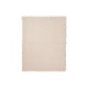 Couverture en gaze de coton - Fringe Stripe Biscuit/ Au Tombeau Des Jaloux