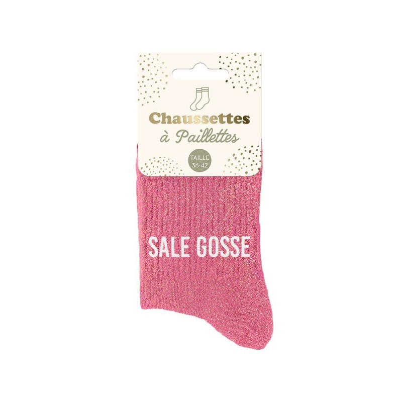 Chaussettes paillettes - Sale gosse