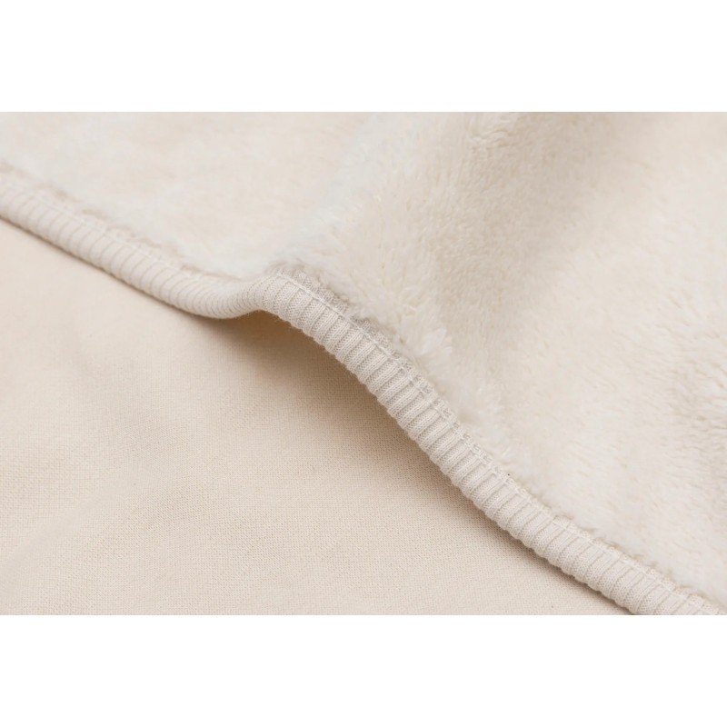 Couverture Réversible Sherpa & Jersey – Oatmeal/ Au Tombeau Des Jaloux