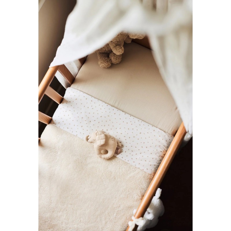 Couverture Réversible Sherpa & Jersey – Oatmeal/ Au Tombeau Des Jaloux