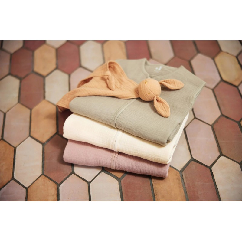 Gigoteuse en Gaze de Coton – Olive Green (70 cm) | Au Tombeau des Jaloux