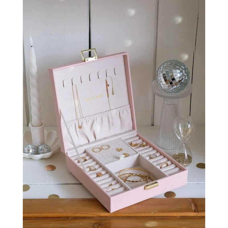 Boîte à Bijoux Anne en PU  | Au Tombeau des Jaloux