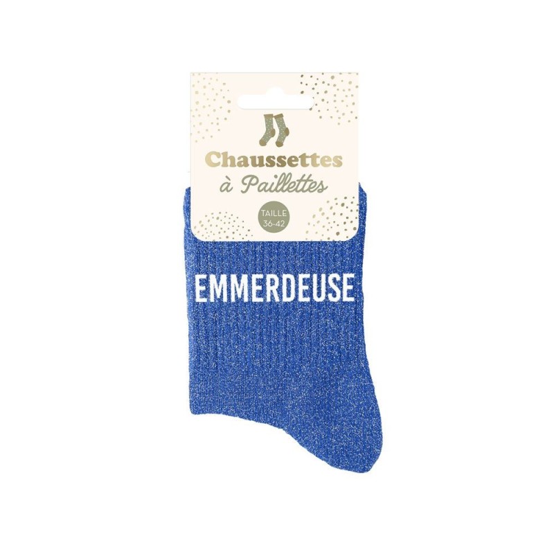 Chaussettes paillettes - Emmerdeuse