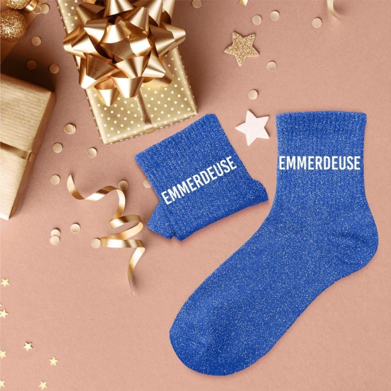 Chaussettes paillettes - Emmerdeuse