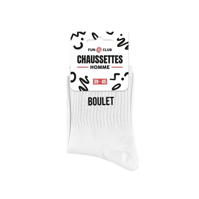 Chaussettes "Boulet" – Taille 39-45|  Au Tombeau des Jaloux