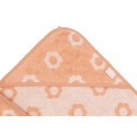 Cape de bain éponge Jacquard - Flower| Au Tombeau des Jaloux