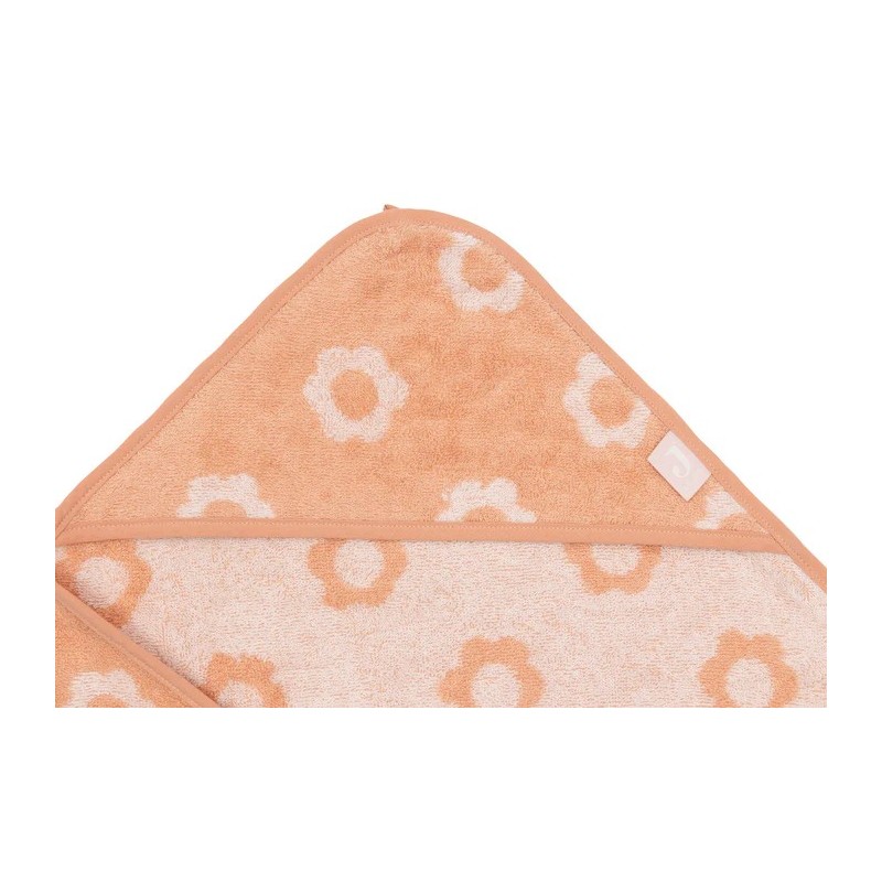 Cape de bain éponge Jacquard - Flower| Au Tombeau des Jaloux