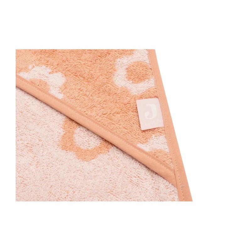 Cape de bain éponge Jacquard - Flower| Au Tombeau des Jaloux