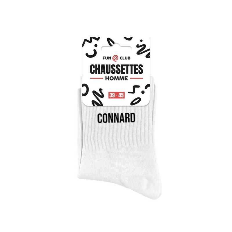 Chaussettes "Connard"  – Taille 39-45|  Au Tombeau des Jaloux