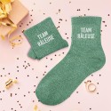 Chaussettes paillettes - Team raleuse