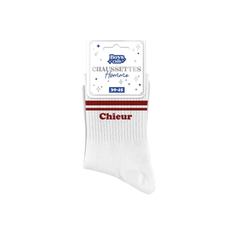 Chaussettes "Chieur" – Taille 39-45| Au Tombeau des Jaloux