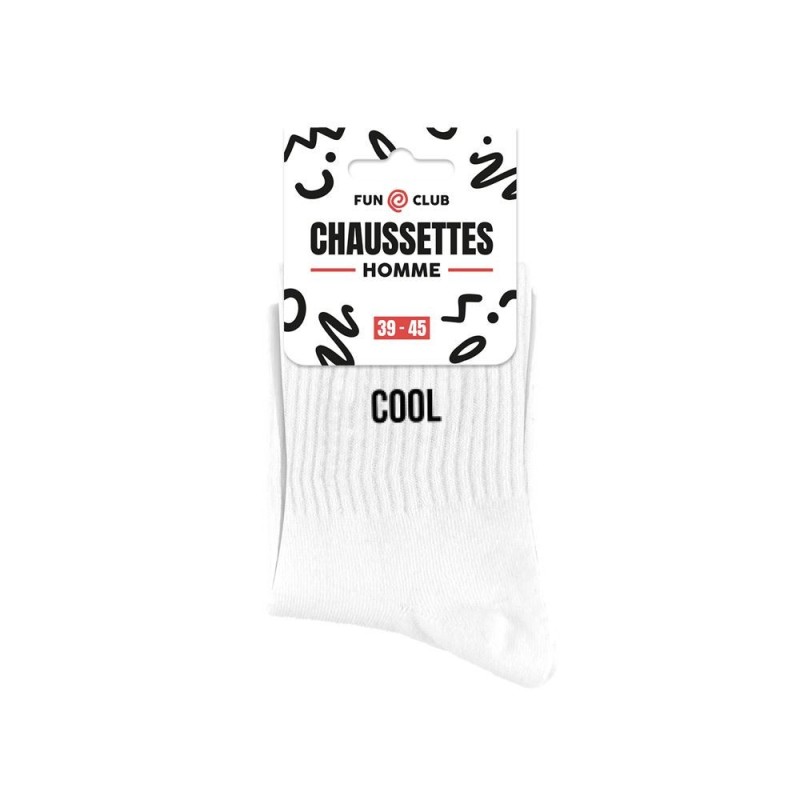 Chaussettes "Cool" – Taille 39-45| Au Tombeau des Jaloux