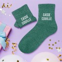 Chaussettes paillettes - Casse couille
