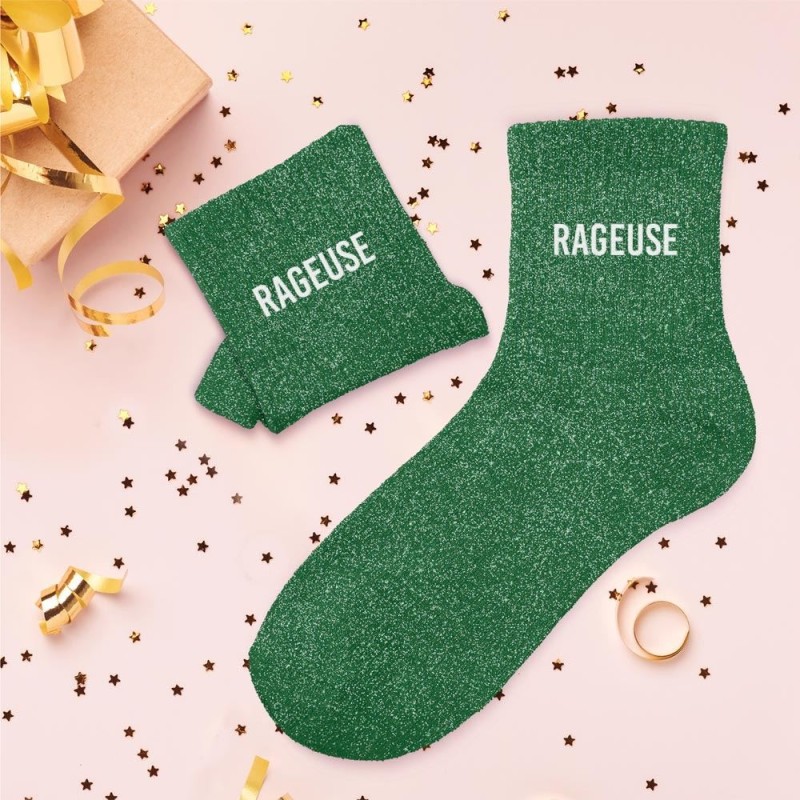 Chaussettes paillettes - Rageuse