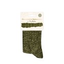 Chaussettes paillettes - Kaki