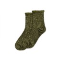 Chaussettes paillettes - Kaki