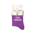 Chaussettes paillettes - Team connasse