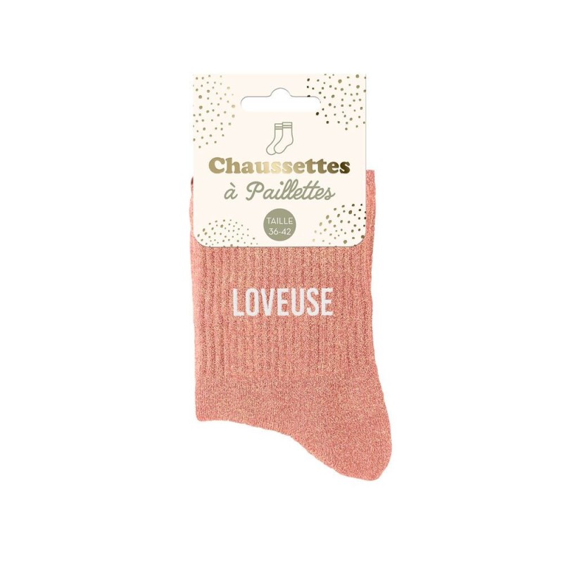 Chaussettes paillettes - Loveuse