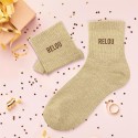 Chaussettes paillettes - Relou