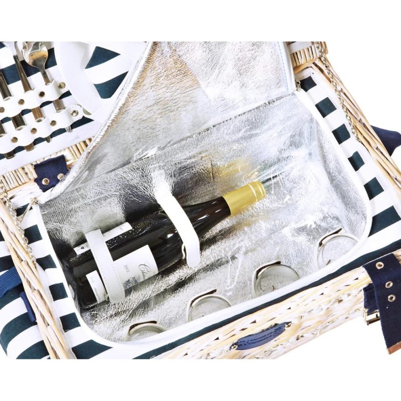 Panier Pique-nique - Marine - 4 pers