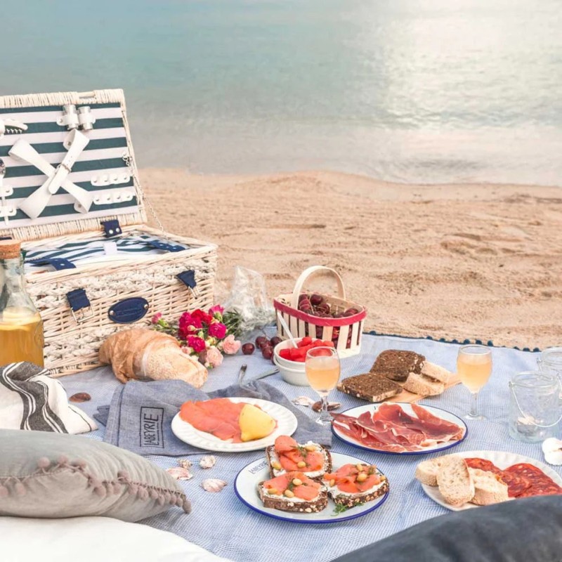 Panier Pique-nique - Marine - 4 pers